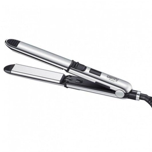 Piastra per Capelli Titanio Camry Premium CR 2320 230ºC 6 Impostazioni Ionico Display Cromo