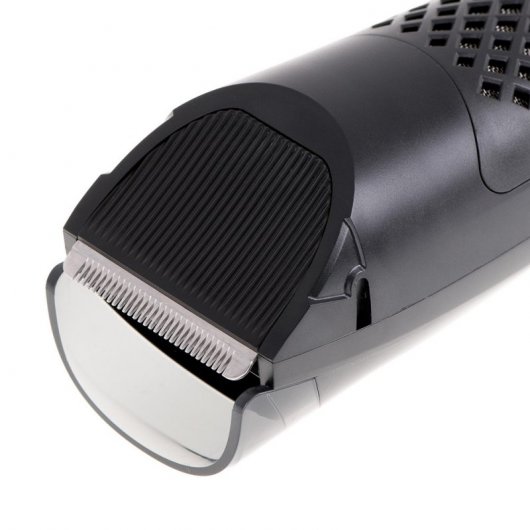 Fabrilamp CR2833 Recortadora de Barba Inalámbrica con Pantalla LCD Negra
