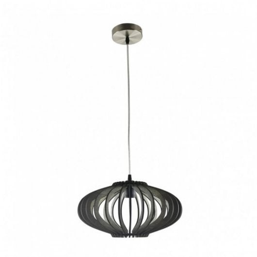 Fabrilamp Colgante Sapelli 1xe27 Madera Café 35d