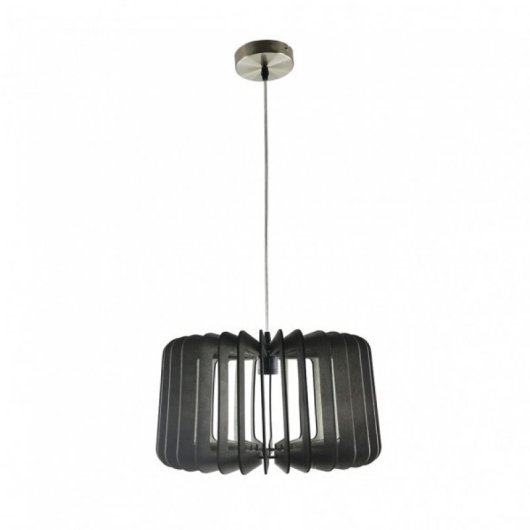 Fabrilamp Colgante Ebano 1xe27 Madera Café 40d