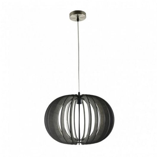 Fabrilamp Colgante Olmo 1xe27 Madera Café 45d