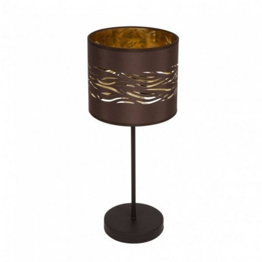 Fabrilamp Sobremesa Niebla 1xe14 Marrón Marrón Oro