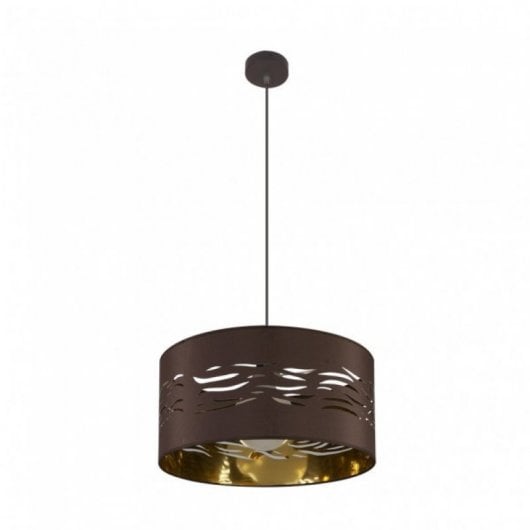 Fabrilamp Colgante Niebla 1xe27 Marrón Marrón Oro 40d