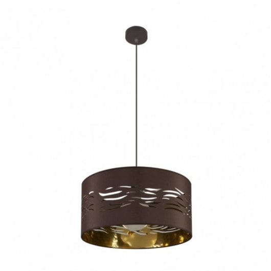 Fabrilamp Colgante Niebla 1xe27 Marrón Marrón Oro 40d