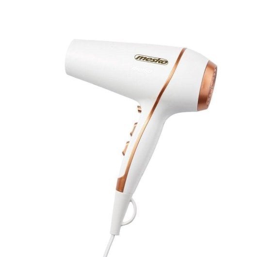 Föhn Mesko MS 2250 2100W 3 Temperaturstufen 2 Geschwindigkeiten Kaltstufe Weiß/Kupfer