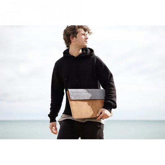 Pilatus Brand Housse pour ordinateur portable marron caramel 15,6"