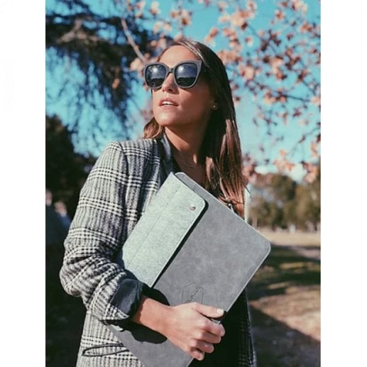 Pilatus Brand Housse pour ordinateur portable 15,6" Gris Marine