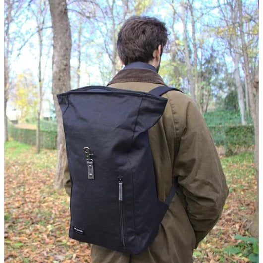 Pilatus Brand Deep Black Ecobag Mochila para Portátil 15.6"