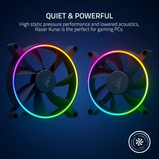 Razer Kunai Chroma Boitier PC Ventilateur 14 cm Noir