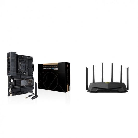 Asus TUF Gaming AX5400 Router Wi-Fi 6 Dual Band para Gaming + Asus ProArt X570-CREATOR WIFI