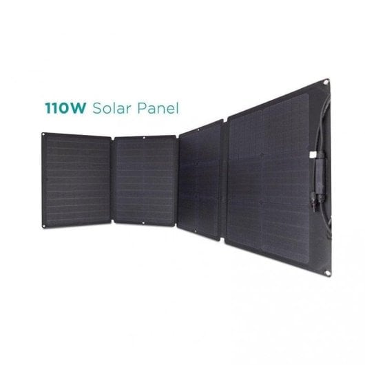 Panneau Solaire EcoFlow 110W – Connecteur MC4 – Pliable – Portable – Résistance à l'eau