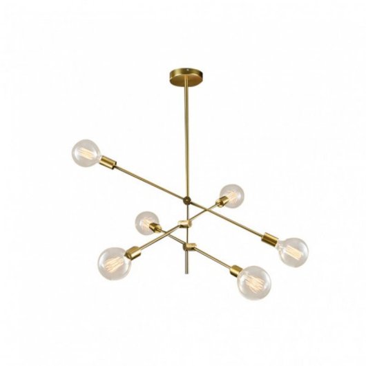 Fabrilamp Lámpara Jerusalen 6xg9 Bronce
