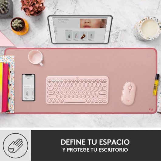 Logitech Desk Mat Studio Series Pink