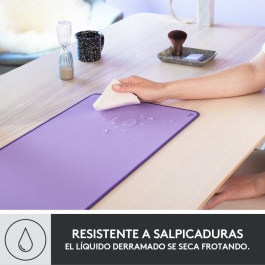 Logitech Desk Mat Studio Series Lavendel