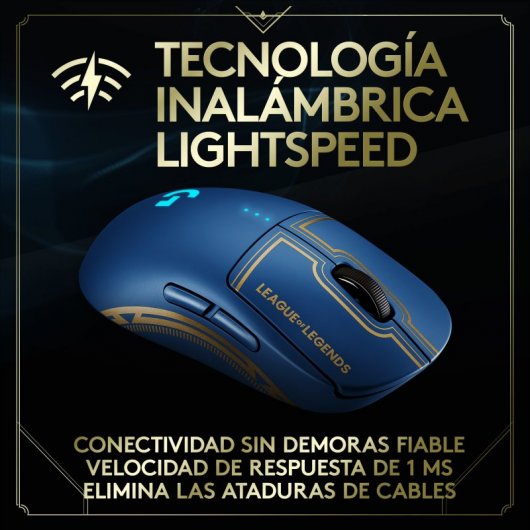 Mouse da gioco wireless Logitech G Pro League of Legends Edition 25600 DPI