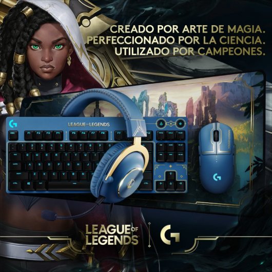 Logitech G Pro Ratón Inalámbrico para Gaming Edición League of Legends 25600 DPI