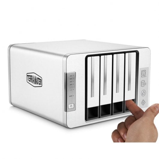 TerraMaster F4-210 Dispositivo NAS 4 Módulos