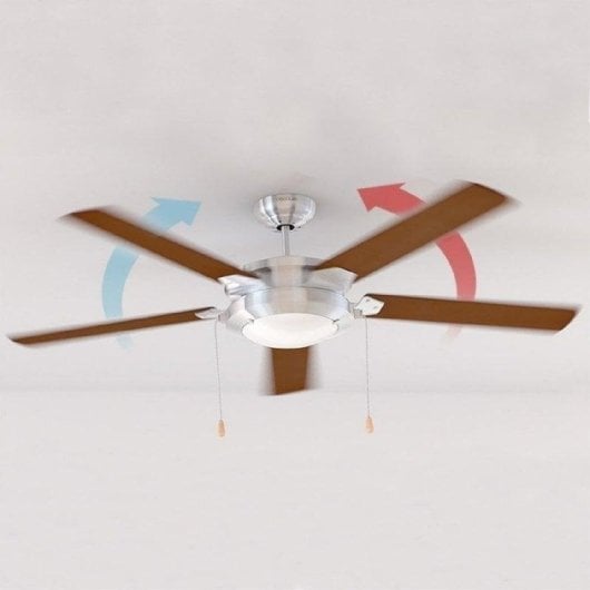 Ventilatore da soffitto Cecotec EnergySilence Aero 540 5 pale 60W LED reversibile