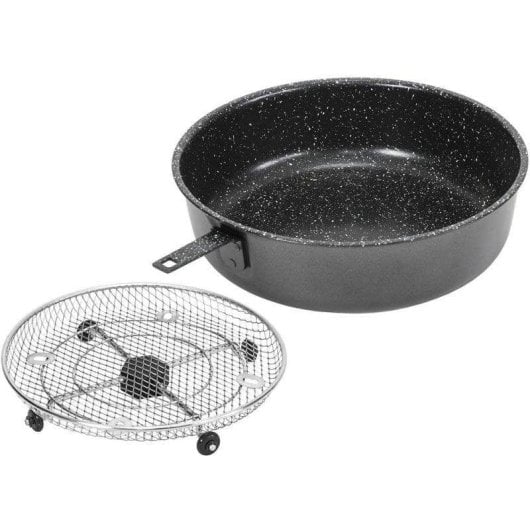 Accesorios para freidora Cecotec TurboCecofry 4D set snacks y cubeta plana 3L acero inoxidable