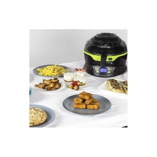 Accesorios para freidora Cecotec TurboCecofry 4D set snacks y cubeta plana 3L acero inoxidable