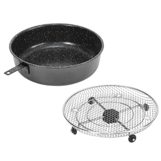 Accesorios para freidora Cecotec TurboCecofry 4D set snacks y cubeta plana 3L acero inoxidable