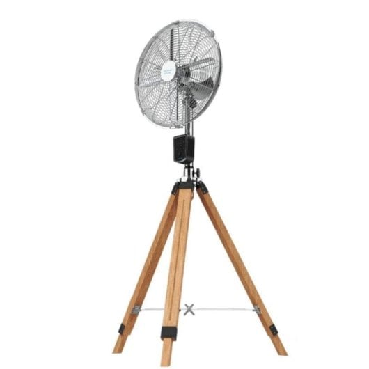 Ventilador Cecotec EnergySilence 1600 Woody Smart 4 aspas Mando a distancia 80°