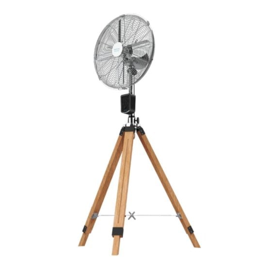 Ventilador Cecotec EnergySilence 1600 Woody Smart 4 aspas Mando a distancia 80°