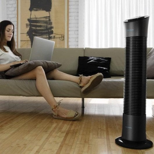 Ventilateur tour Cecotec EnergySilence 7090 Skyline télécommande 3 vitesses 45W