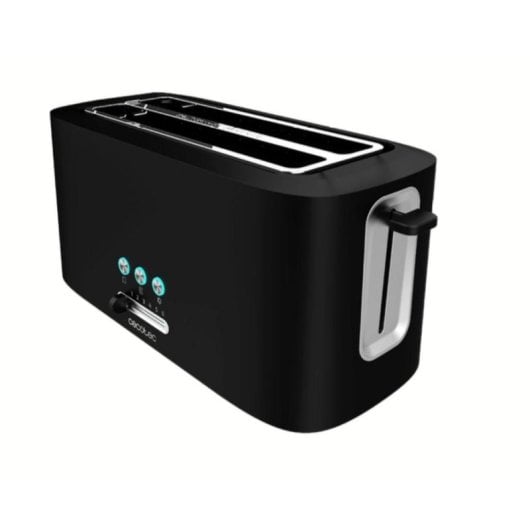 Grille-pain Cecotec Toast&Taste 16000 Extra Double 4 tranches 1630W Noir Inox