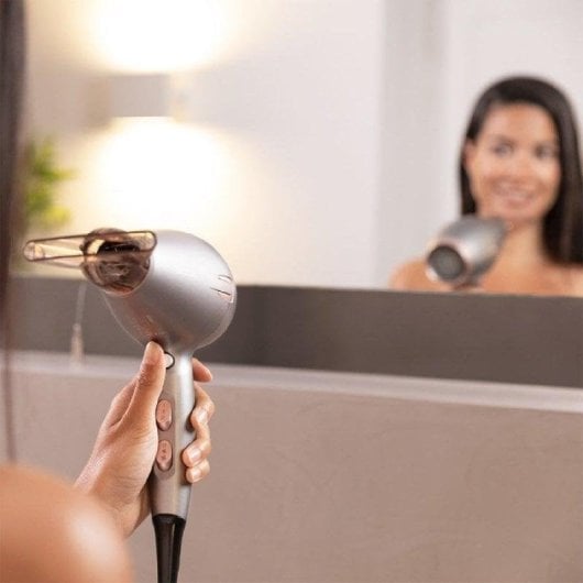 Professioneller Ionen Föhn Cecotec IoniCare 6000 Rockstar Essence 2200W 5 Temperaturstufen 5 Geschwindigkeiten Zubehör Grau