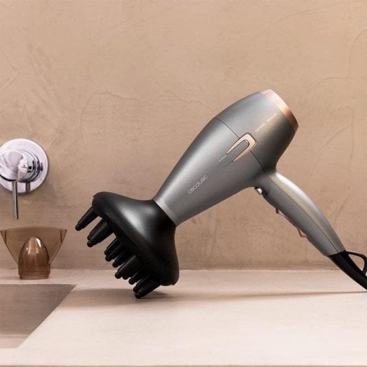 Sèche-cheveux Cecotec IoniCare 6000 Rockstar Essence 2200W Ionique Gris Digital