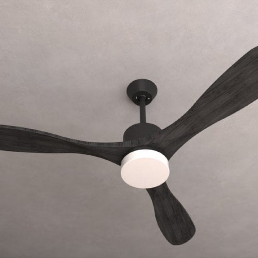 Cecotec EnergySilence Aero 5290 Stone Pro Ventilador de Techo con Luz LED y Mando 35W Negro