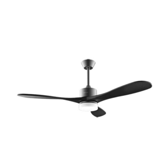 Ventilatore da Soffitto Cecotec EnergySilence Aero 5290 Stone Pro DC, LED, 52”, 5 Velocità, Nero