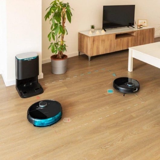 Cecotec 8090 Ultra Robot Aspirador Negro