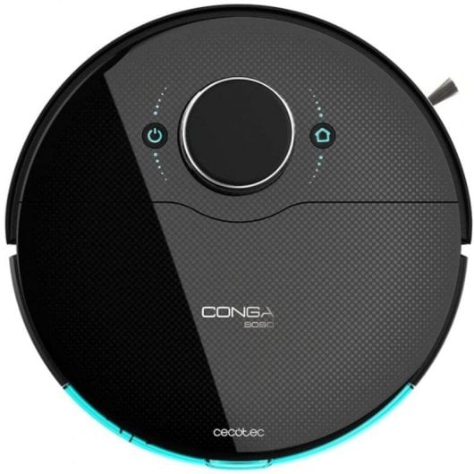 Robot Aspirapolvere e Lavapavimenti Cecotec Conga 9090 AI Navigazione Laser IA 10.000 Pa Controlli Vocali