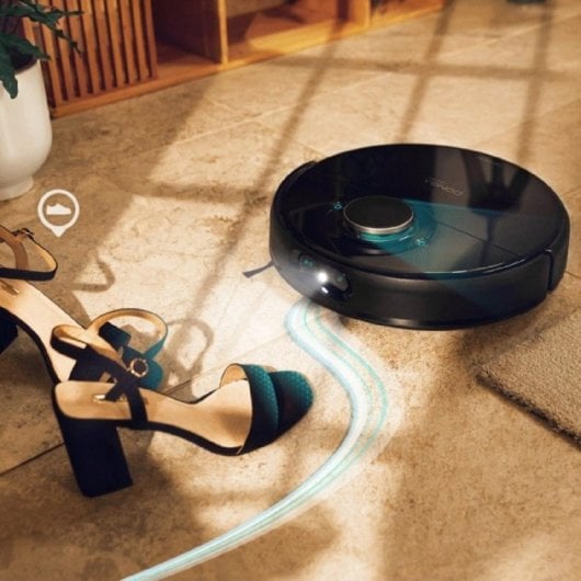 Robot Aspirapolvere e Lavapavimenti Cecotec Conga 9090 AI Navigazione Laser IA 10.000 Pa Controlli Vocali