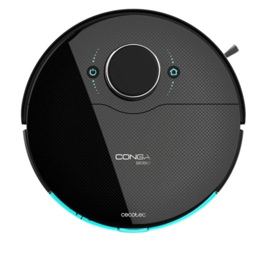 Robot Aspirapolvere e Lavapavimenti Cecotec Conga 9090 AI Navigazione Laser IA 10.000 Pa Controlli Vocali