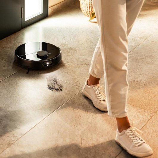 Robot Aspirapolvere e Lavapavimenti Cecotec Conga 9090 AI Navigazione Laser IA 10.000 Pa Controlli Vocali