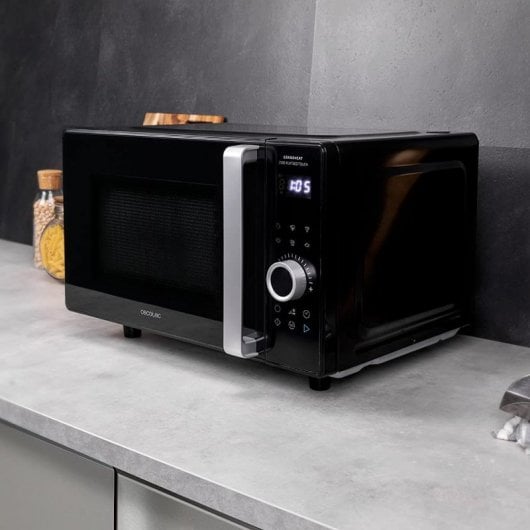Cecotec Grandheat 2500 Flatbed Touch Black Microondas 25L 800W Negro