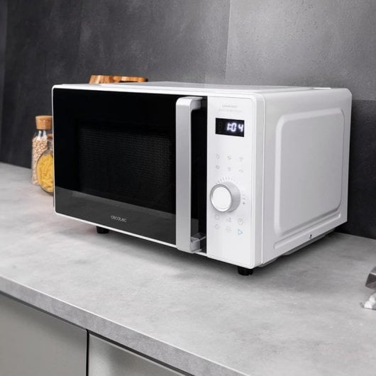 Cecotec Grandheat 2500 Flatbed Touch Blanc Micro-ondes 25L 800W Blanc