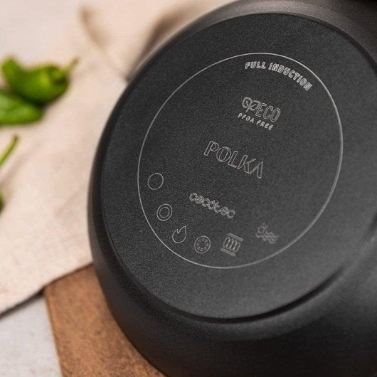 Pfanne Cecotec Polka Platinum 20 Bucket Thunder 20 cm Aluminium Induktion