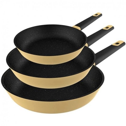 Cecotec Polka Experience Bucket Vulcano Set de Sartenes 20/24/28cm