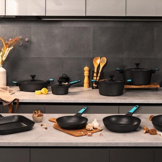 Bratpfanne Cecotec Polka Platinum Bucket Thunder 28 cm Teflon-Induktion