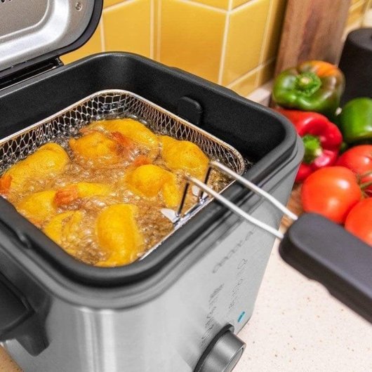 Friteuse Cecotec CleanFry Advance 1500 Fenêtre 1,5 L 900 W Inox avec OilCleaner