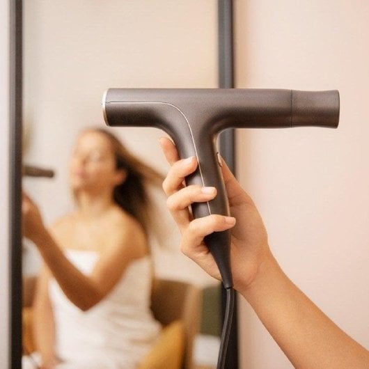 Sèche-cheveux Ionique Professionnel Cecotec Bamba Ionicare 6000 RockStar Soft Pro 1200W 3 Températures 2 Vitesses avec Accessoires Noir