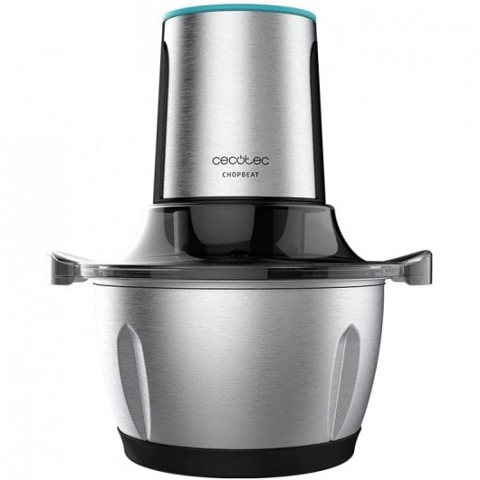 Cecotec ChopBeat 1500 TitanBlack Steel Pìcadora 1.5L 600W Inox