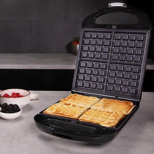 Sandwicheuse Cecotec Rock'nToast Family 3in1 Inox 1500W 4 sandwiches