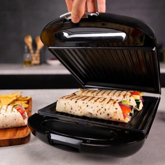 Sandwicheuse Cecotec Rock'nToast Family 3in1 Inox 1500W 4 sandwiches