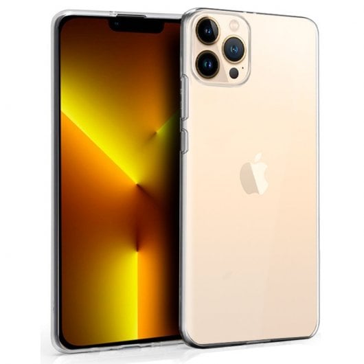 Cool Funda de Silicona Transparente para iPhone 13 Pro Max