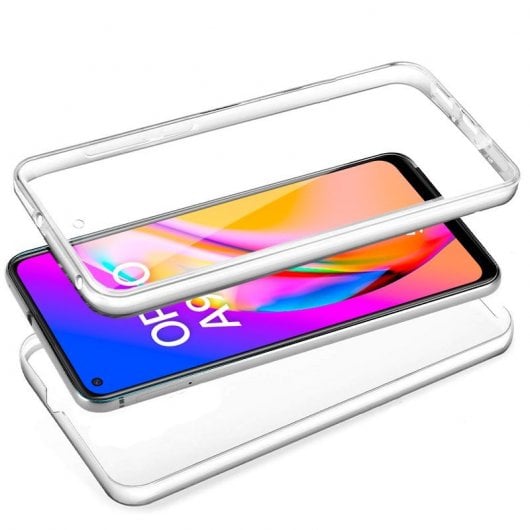 Cool Funda Silicona 3D Transparente para Oppo A94 5G/Reno 5Z